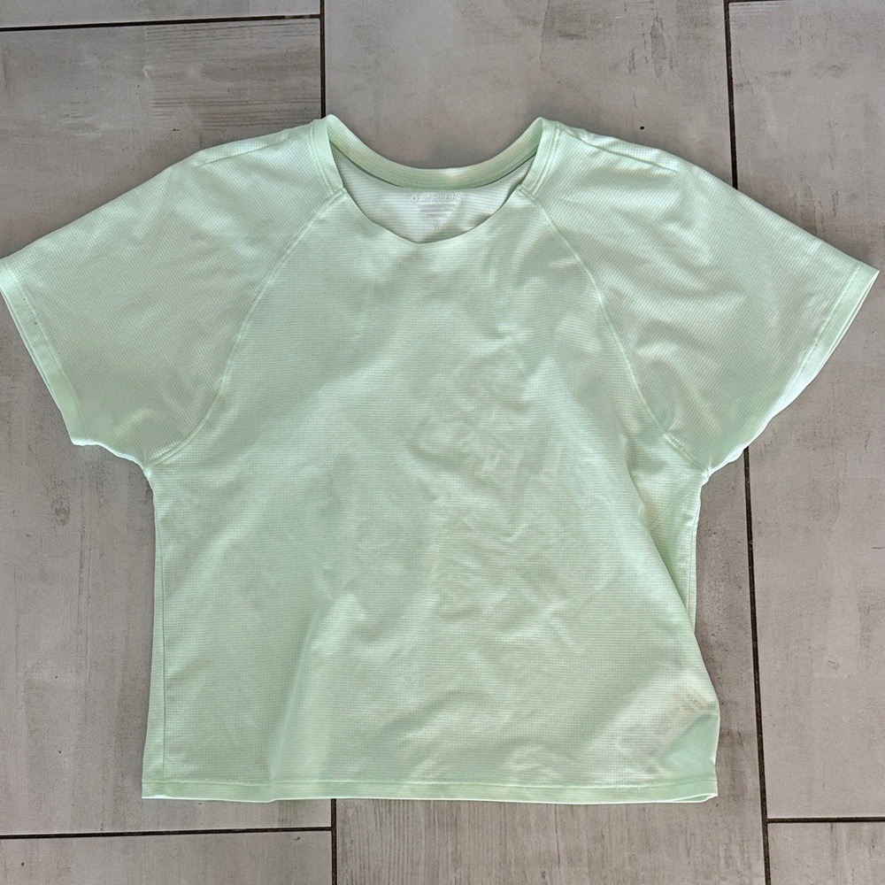 Athleta Light Green workout top